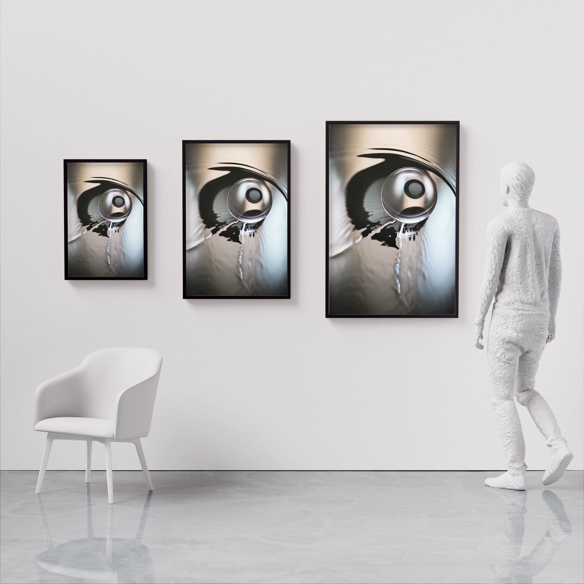 Fine Art prints Eye of Gravity by Sebastian Mader comparison print sizes